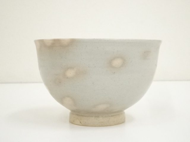 道具 ] - 道具 古曽部焼 寒川義崇造 御本手住吉橋茶碗（共箱